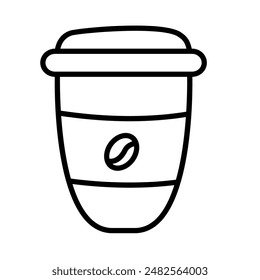 Coffee icon. A cup of coffee