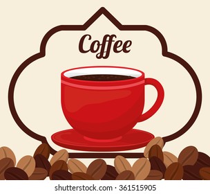 Coffee icon design 
