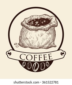 Coffee icon design 