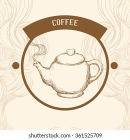 Coffee icon design 
