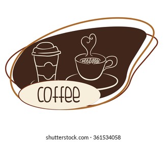 Coffee icon design 