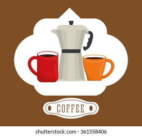 Coffee icon design 