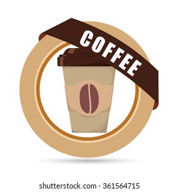 Coffee icon design 