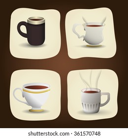 Coffee icon design 