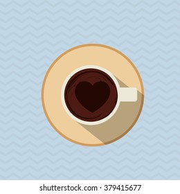 Coffee icon design 