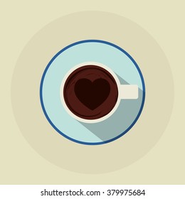Coffee icon design 