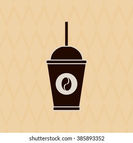 Coffee icon design 