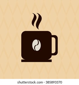 Coffee icon design 