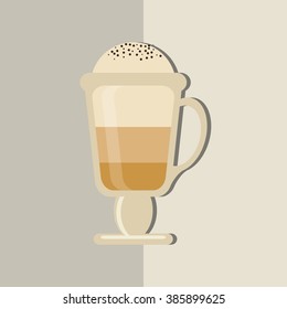 Coffee icon design 