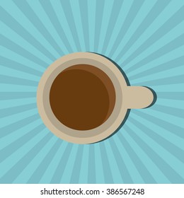 Coffee icon design 