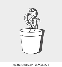 coffee icon design 