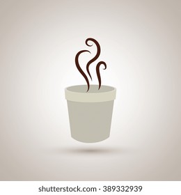 coffee icon design 