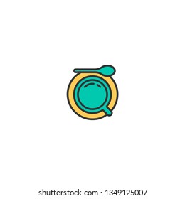 Coffee icon design. Gastronomy icon vector illustration