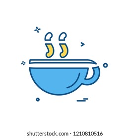 Coffee icon design vector