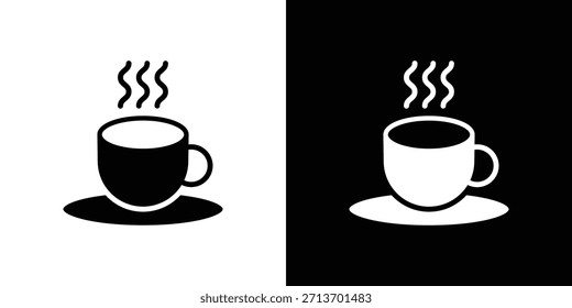 Coffee icon design vector collection. flat icons.