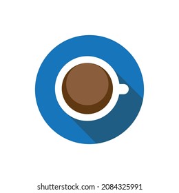 Coffee icono de diseño vector Idea para uso impreso y web.