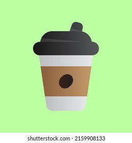Coffee icon design, vector illustration, best used for presentations or banner