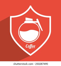 coffee icon design, vector illustration eps10 graphic 