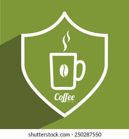 coffee icon design, vector illustration eps10 graphic 