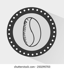 coffee icon design, vector illustration eps10 graphic 