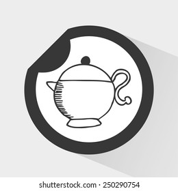 coffee icon design, vector illustration eps10 graphic 