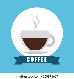 coffee icon design, vector illustration eps10 graphic 