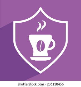 coffee icon design, vector illustration eps10 graphic 