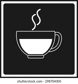 coffee icon design, vector illustration eps10 graphic 