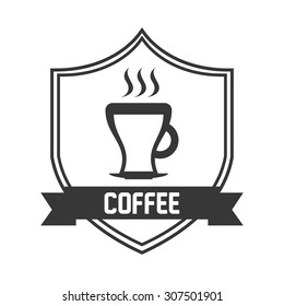 coffee icon design, vector illustration eps10 graphic 