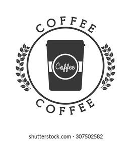 coffee icon design, vector illustration eps10 graphic 