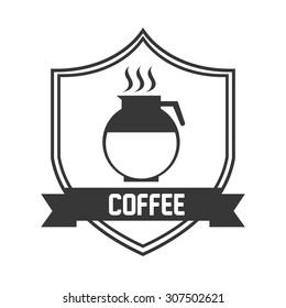 coffee icon design, vector illustration eps10 graphic 