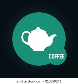 coffee icon design, vector illustration eps10 graphic 
