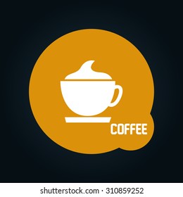 coffee icon design, vector illustration eps10 graphic 
