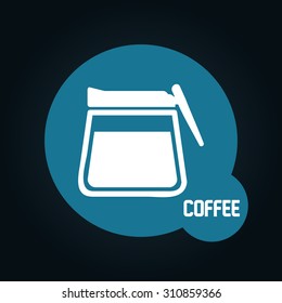 coffee icon design, vector illustration eps10 graphic 