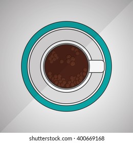 coffee icon design, vector illustration