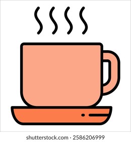 Coffee Icon Element For Design