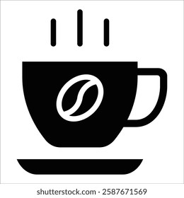Coffee Icon Element For Design