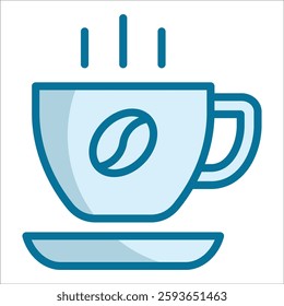 Coffee Icon Element For Design