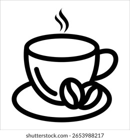 Elemento De Ícone Café Para Design