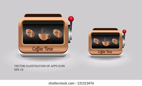 Coffee icon EPS10