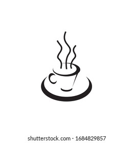 icono del café, icono del expreso, ilustración del vector del café
