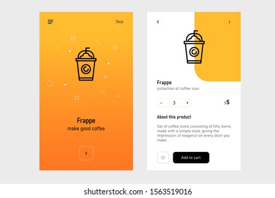 coffee icon. Full icon set available in my portfolio