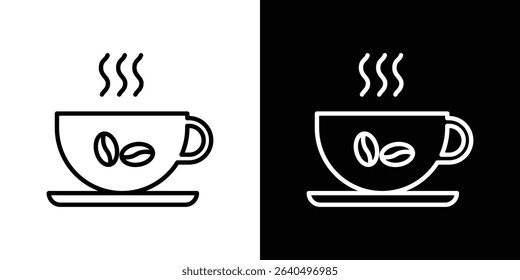 Coffee icon Graphic vector set for ui design