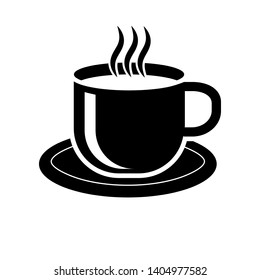 Coffee Icon. Hot Drink Illustration As A Simple Vector Sign & Trendy Symbol for Design and Websites, Presentation or Mobile Application.