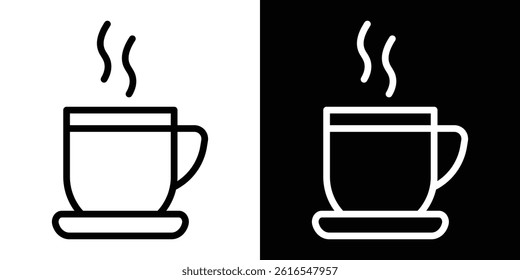 Coffee icon icons and symbol set. trendy illustration