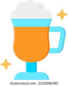 Kaffeesymbol. Geeignet für mobile Anwendungen.