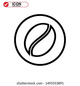 coffee icon isolated sign symbol vector illustration - high quality black style vector icons
