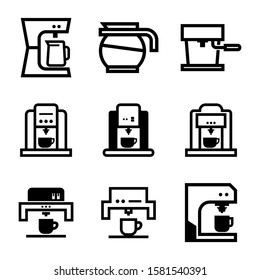 coffee icon isolated sign symbol vector illustration - Collection of high quality black style vector icons

