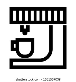 coffee icon isolated sign symbol vector illustration - high quality black style vector icons
