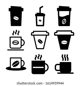 coffee icon isolated sign symbol vector illustration - Collection of high quality black style vector icons
